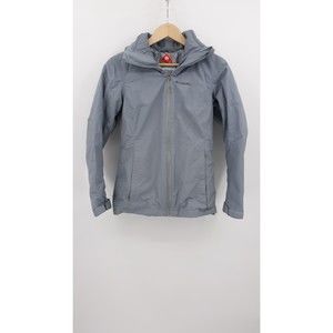 Columbia Blue Jacket 3 in 1 Interchange Omni Heat Tech Hooded Women's Small